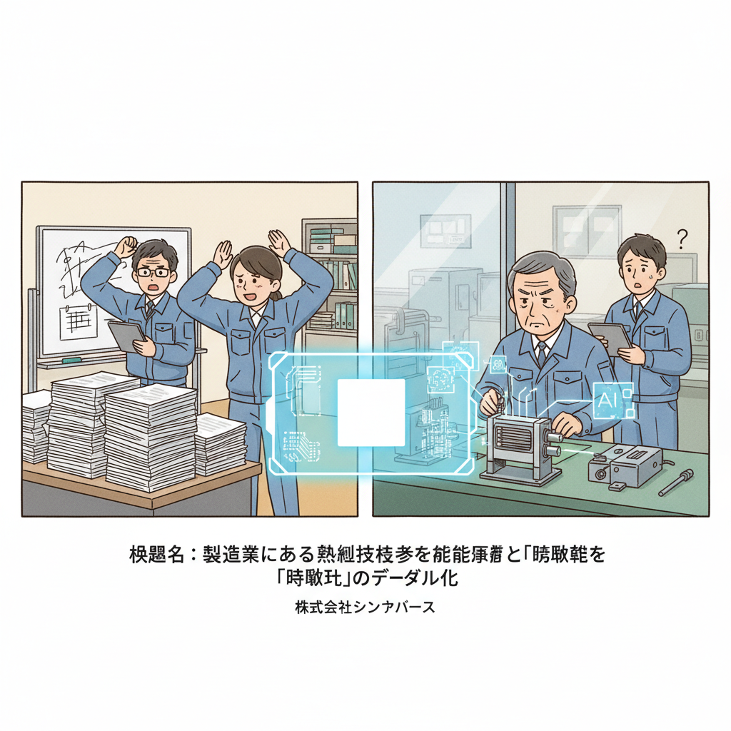 課題シーンのイラスト