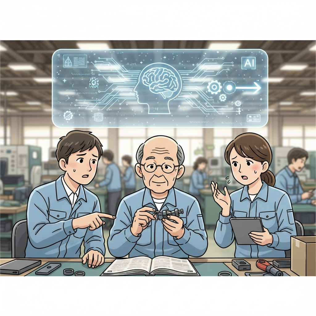 課題シーンのイラスト