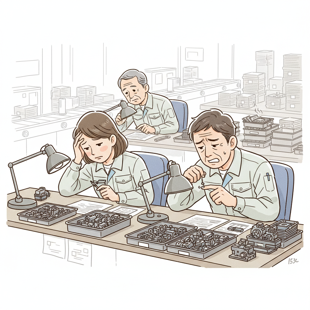 課題シーンのイラスト